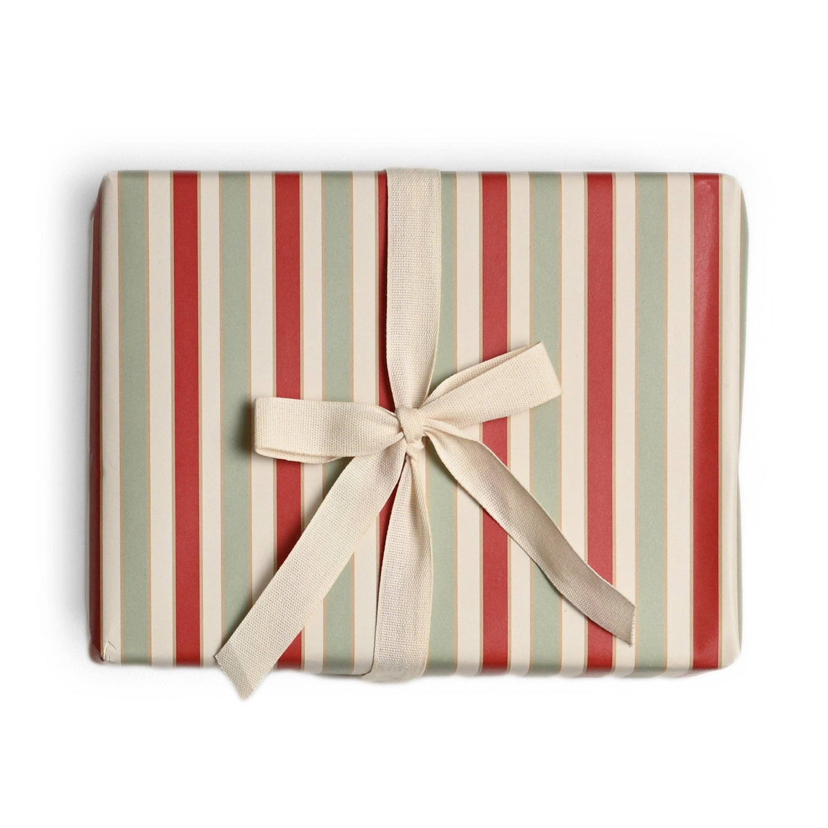 Holiday Stripe Wrap: Single Sheet