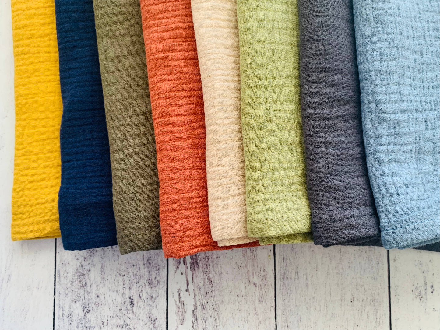 Crinkle Cloth Napkins, set of four: Natural