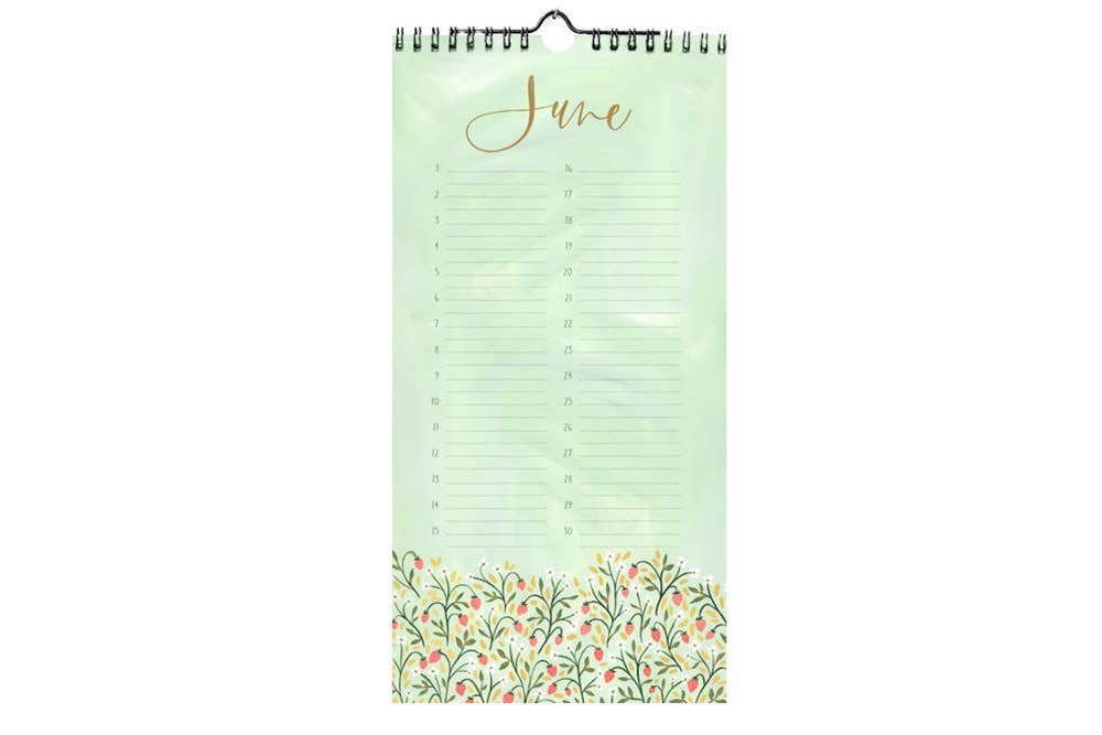 Meadow Birthday Calendar