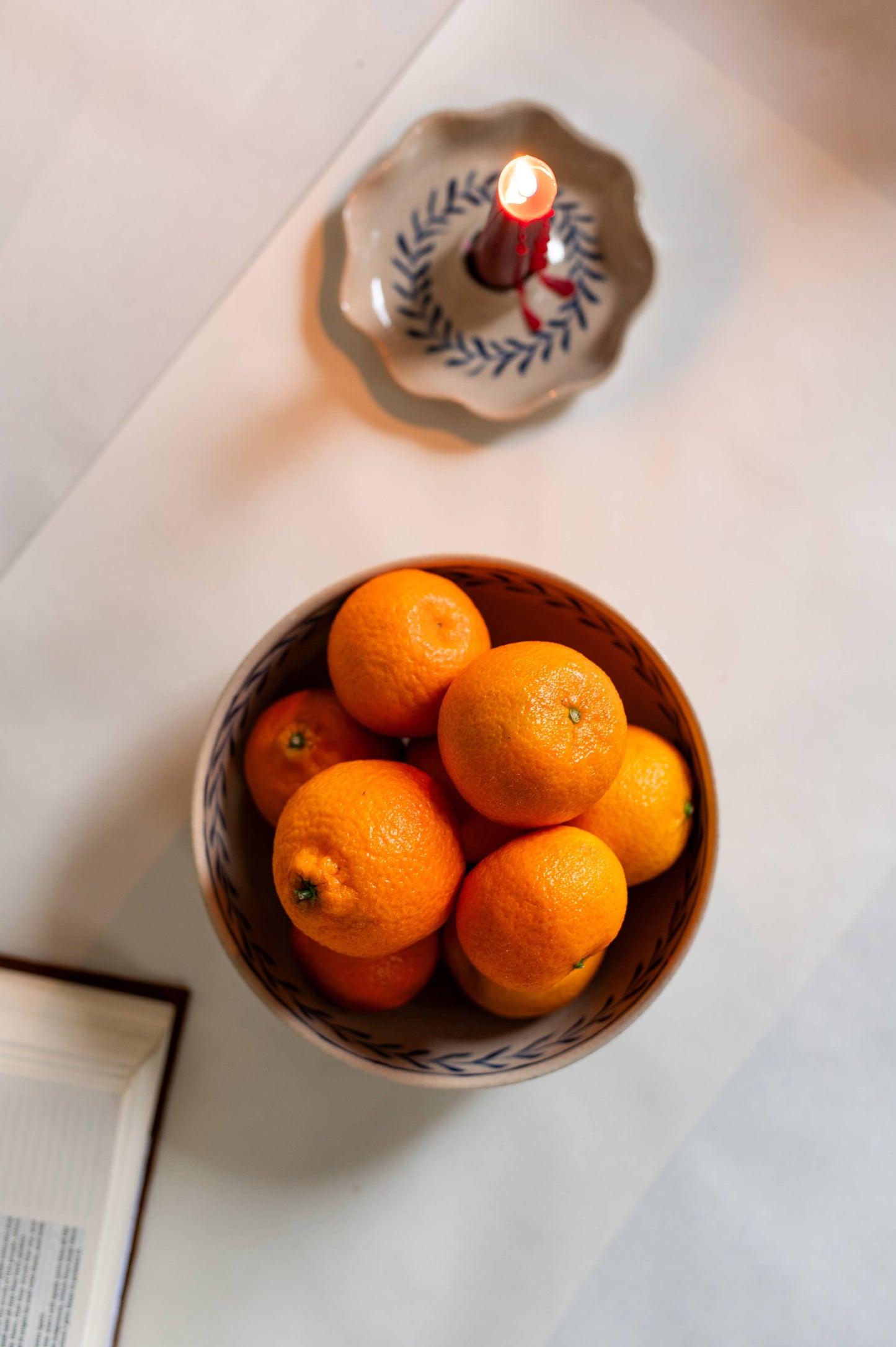 The Snowdrop Serving Bowl