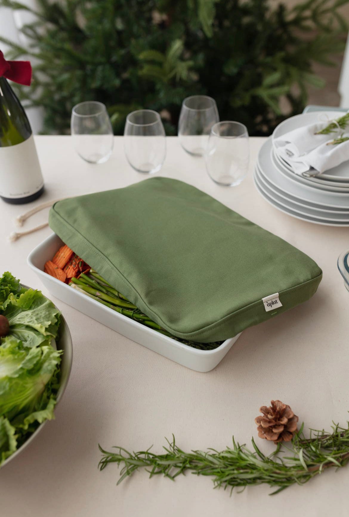 Cotton Pan Cover