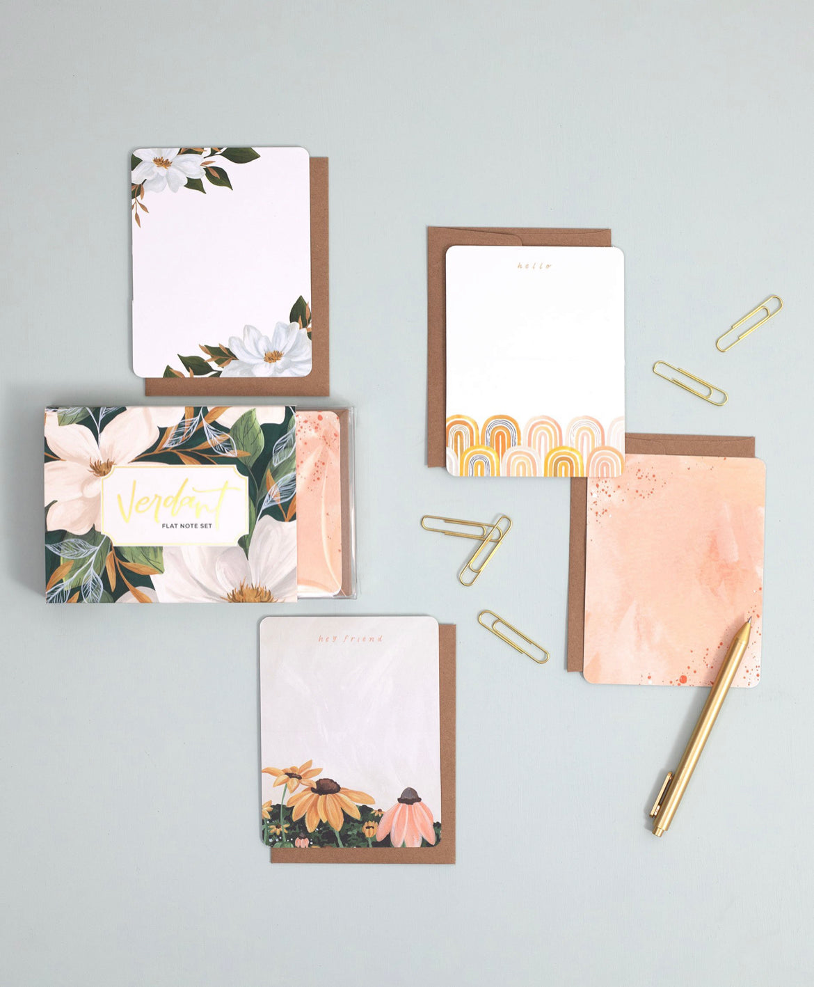 Verdant Flat Note Set