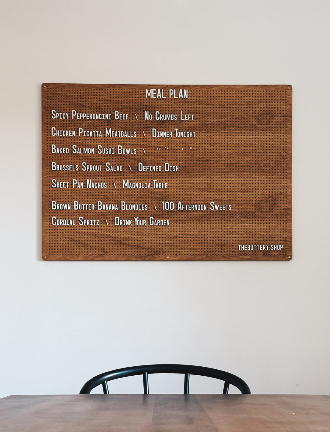 Meal Plan