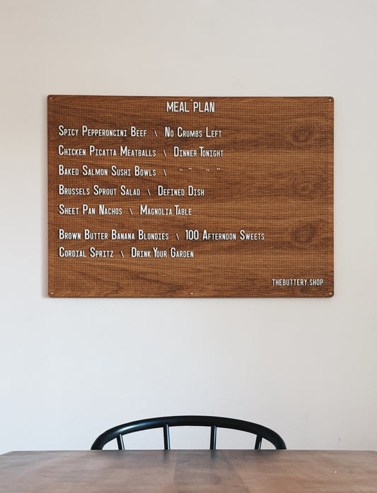Meal Plan