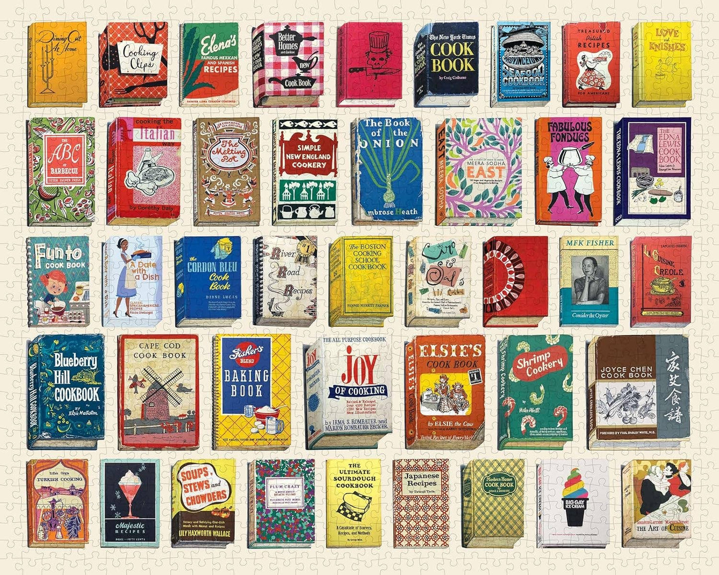 Classic Cookbooks Puzzle