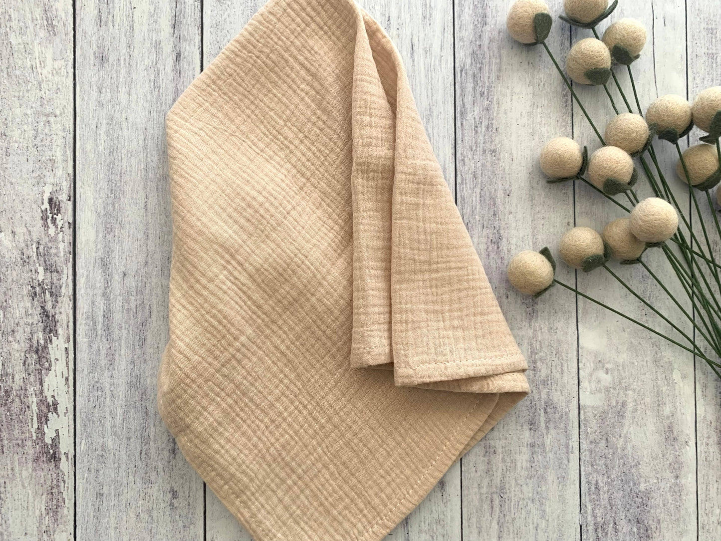 Crinkle Cloth Napkins, set of four: Natural
