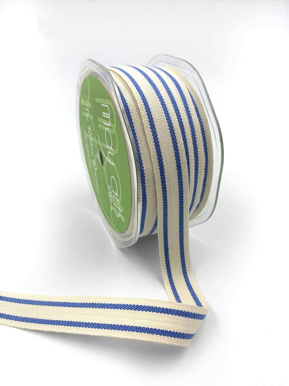 BLUE Double Stripes Ribbon