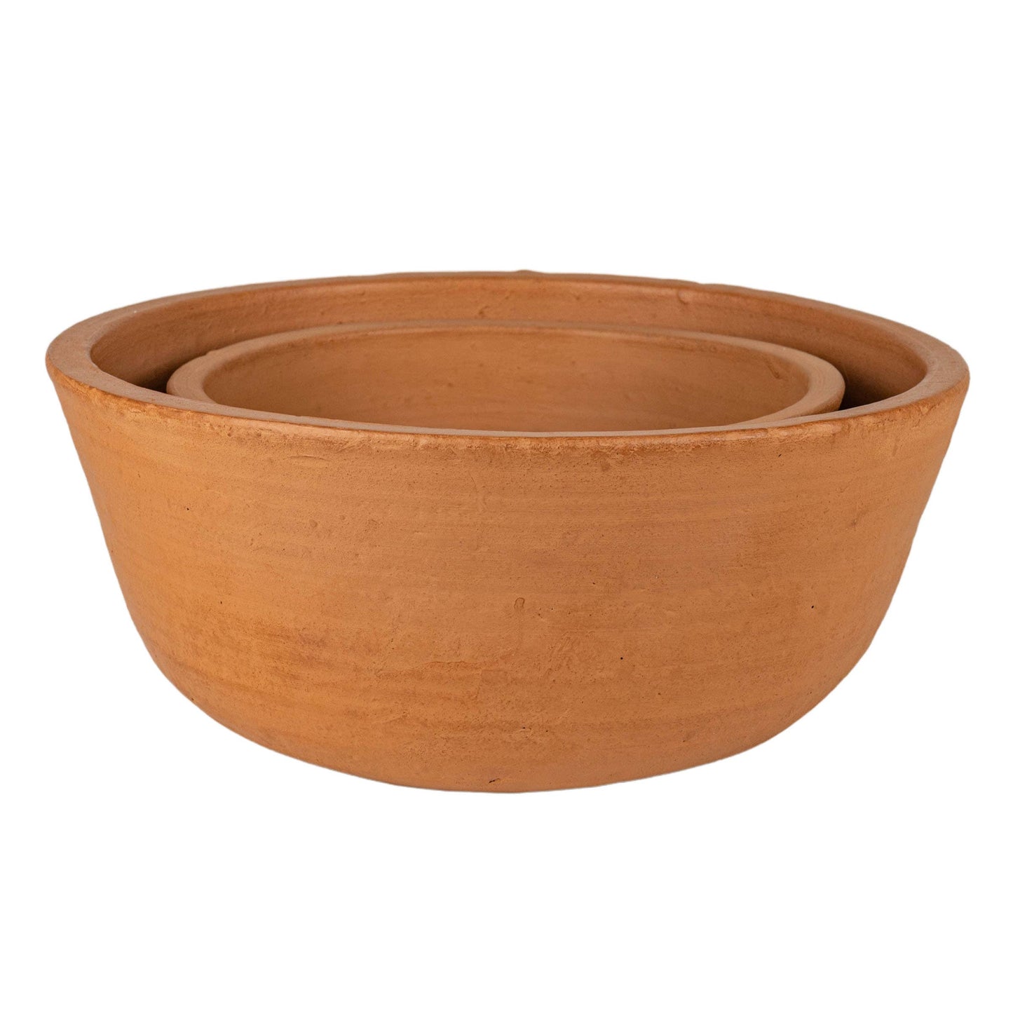 Rambla Set 2 Natural Terracotta Bowls