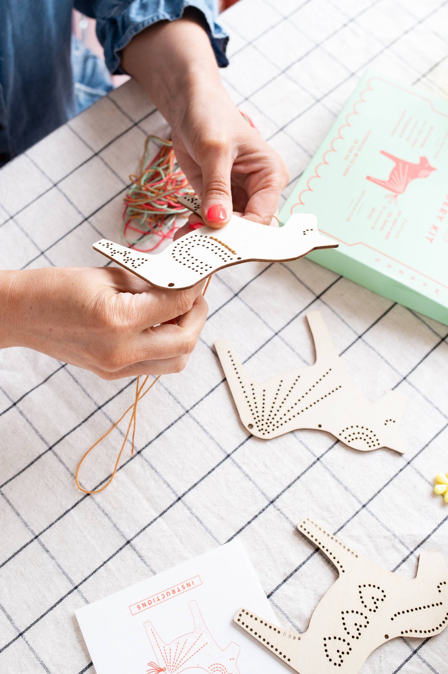 Dala Horses Embroidery Board Kit