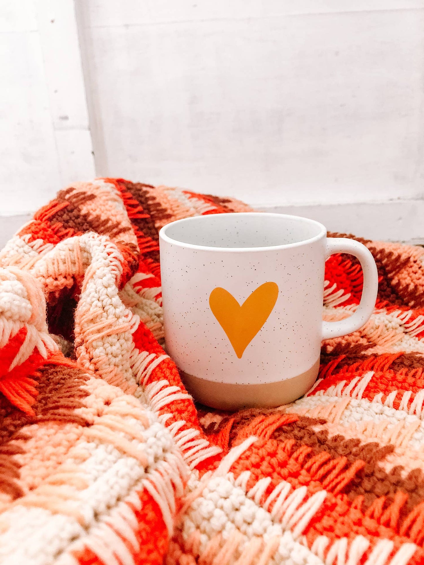 Clay Heart Mug