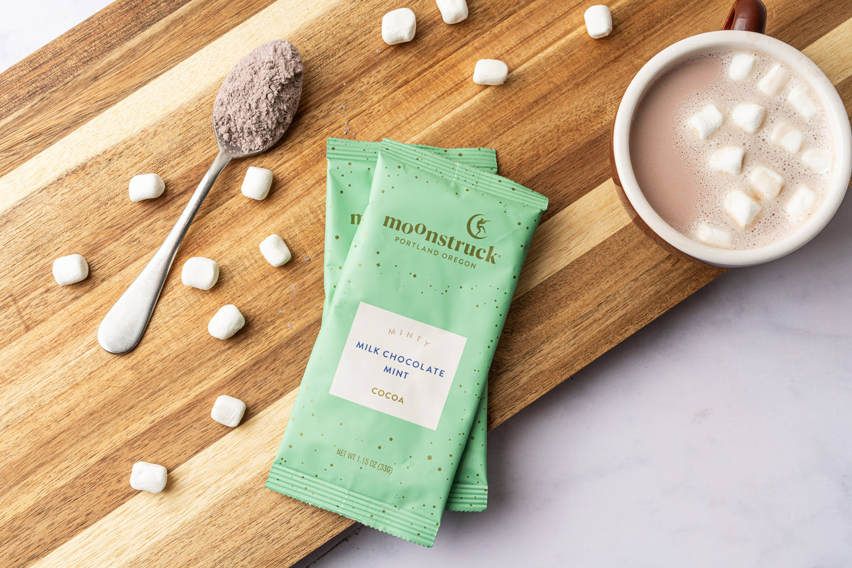 Mint Milk Chocolate Hot Cocoa Single Serving Pouch
