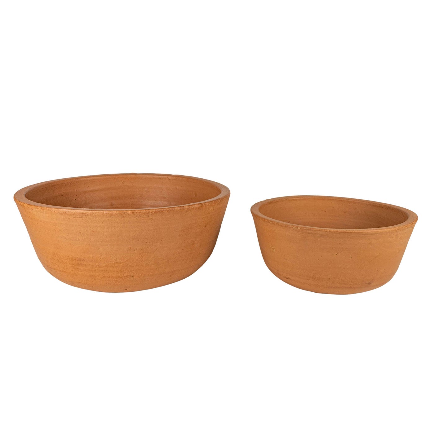 Rambla Set 2 Natural Terracotta Bowls