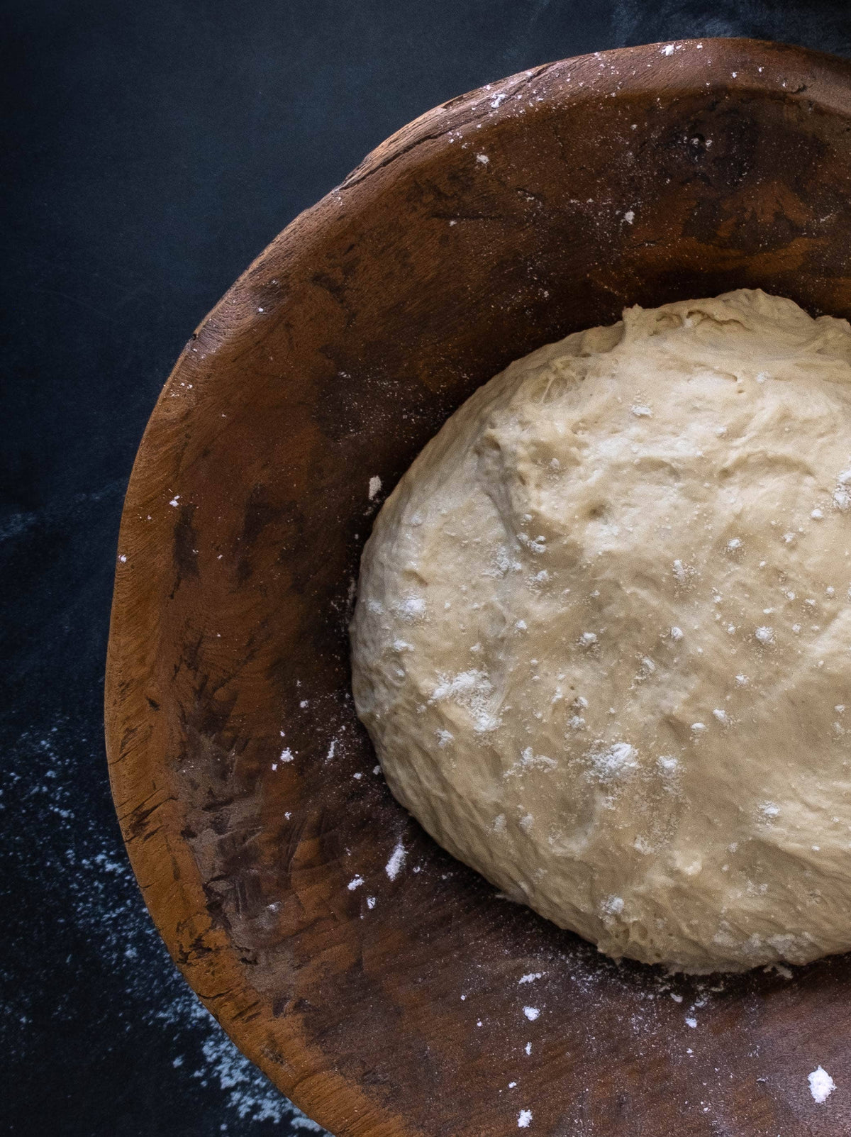 Found Dough Bowl