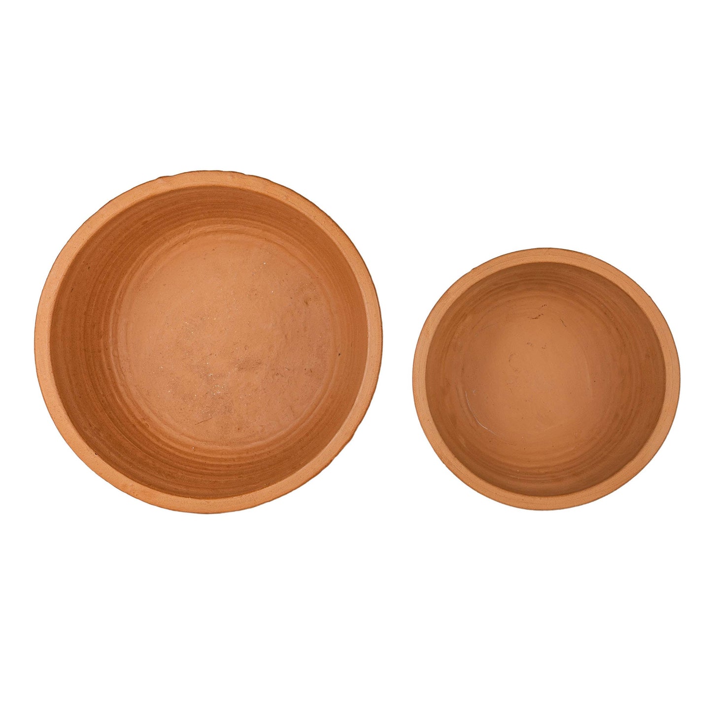 Rambla Set 2 Natural Terracotta Bowls