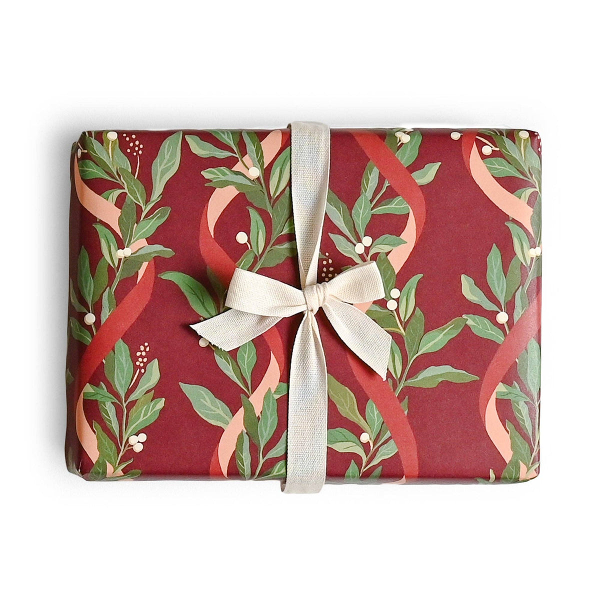 Ribbon Laurel Wrap: Single Sheet