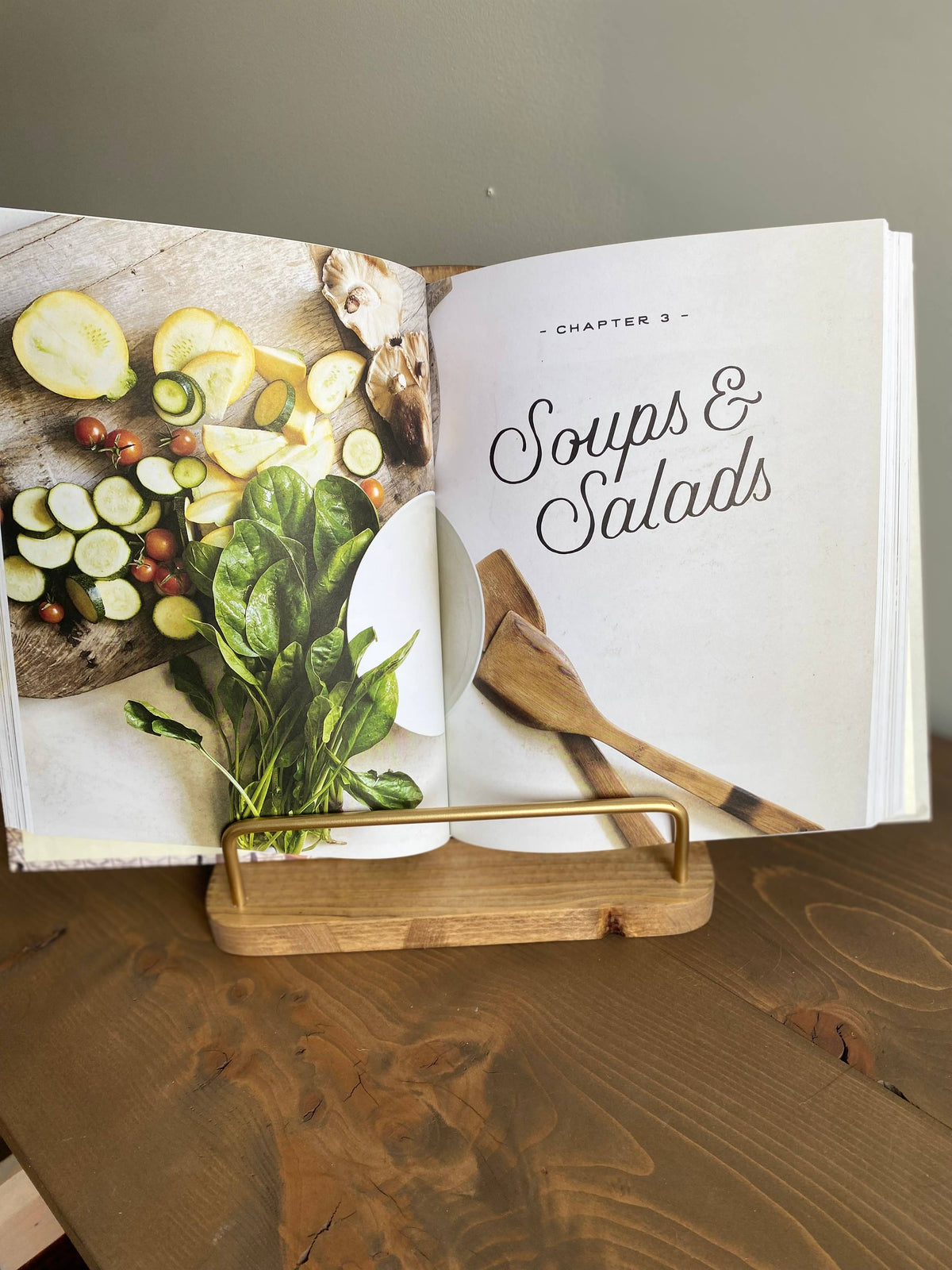 Cookbook Stand Cook Book Holder Recipe Book Stand