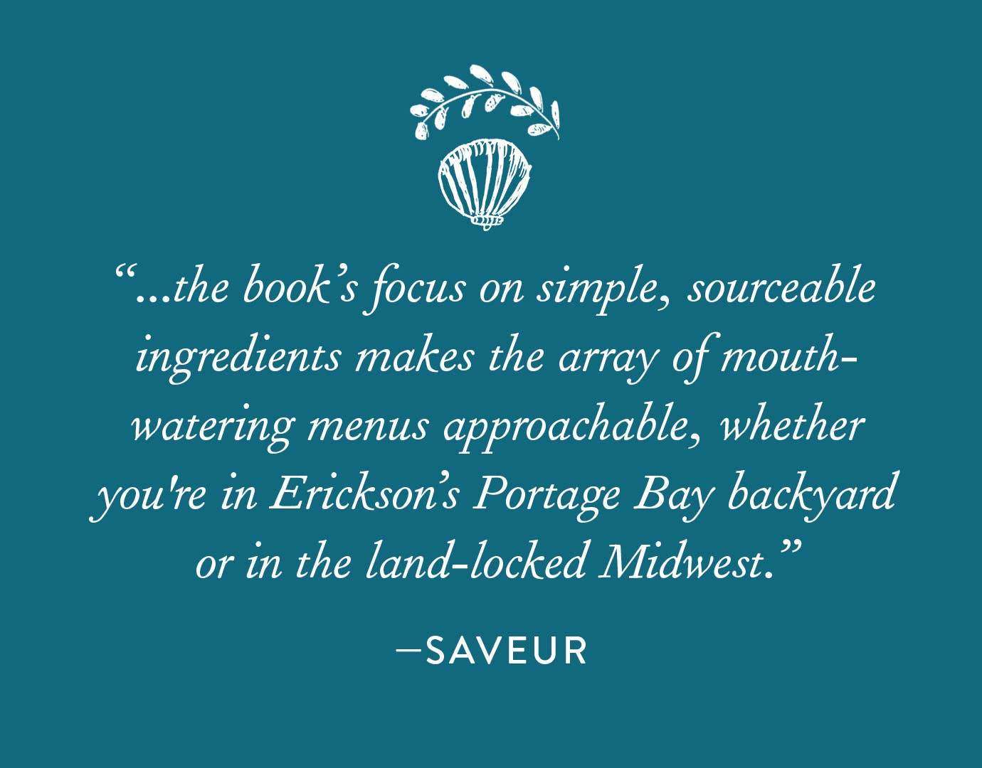 A Boat, a Whale & a Walrus: A Seasonal Cookbook