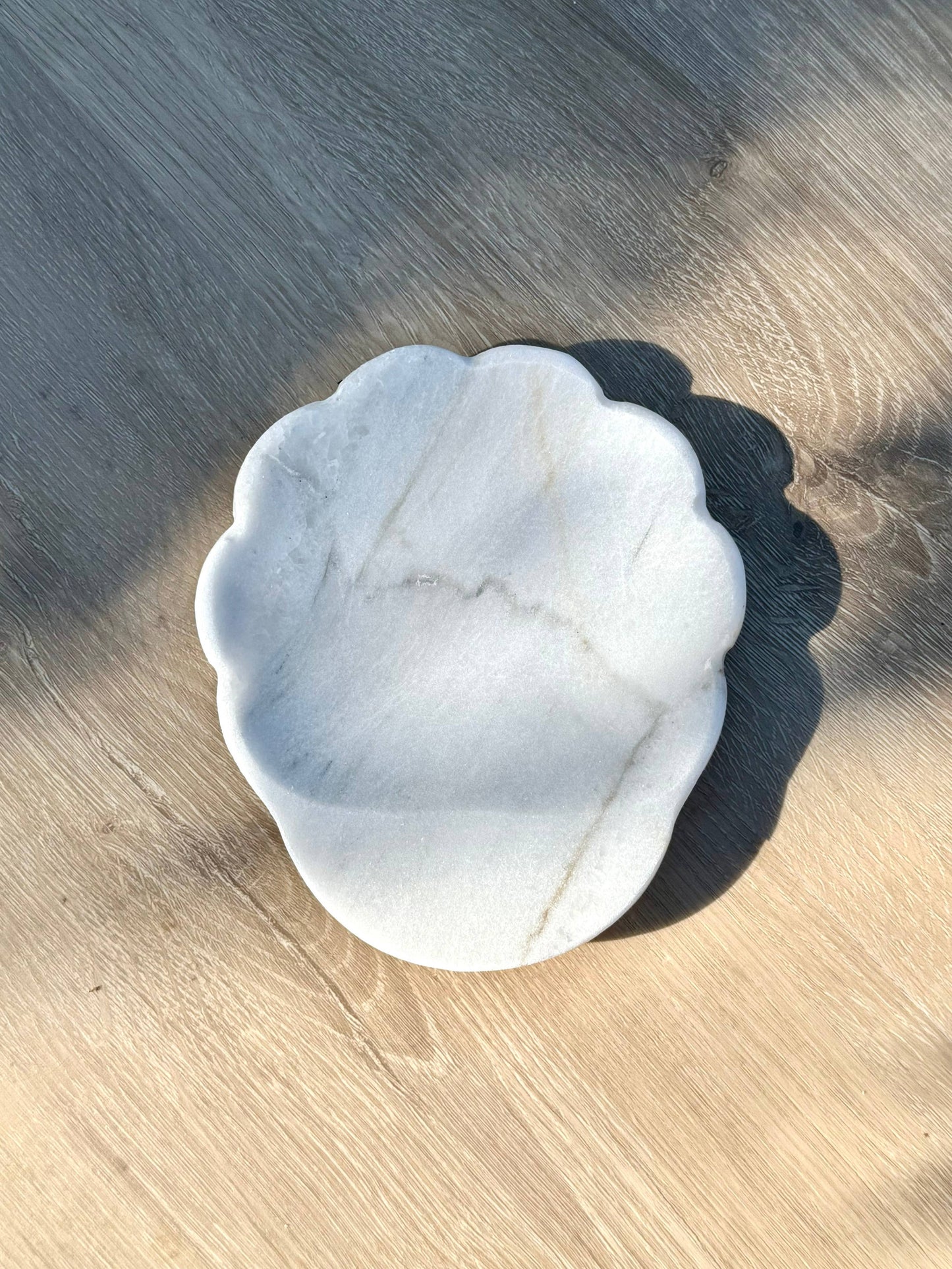 Belle Marble Spoon Rest , White