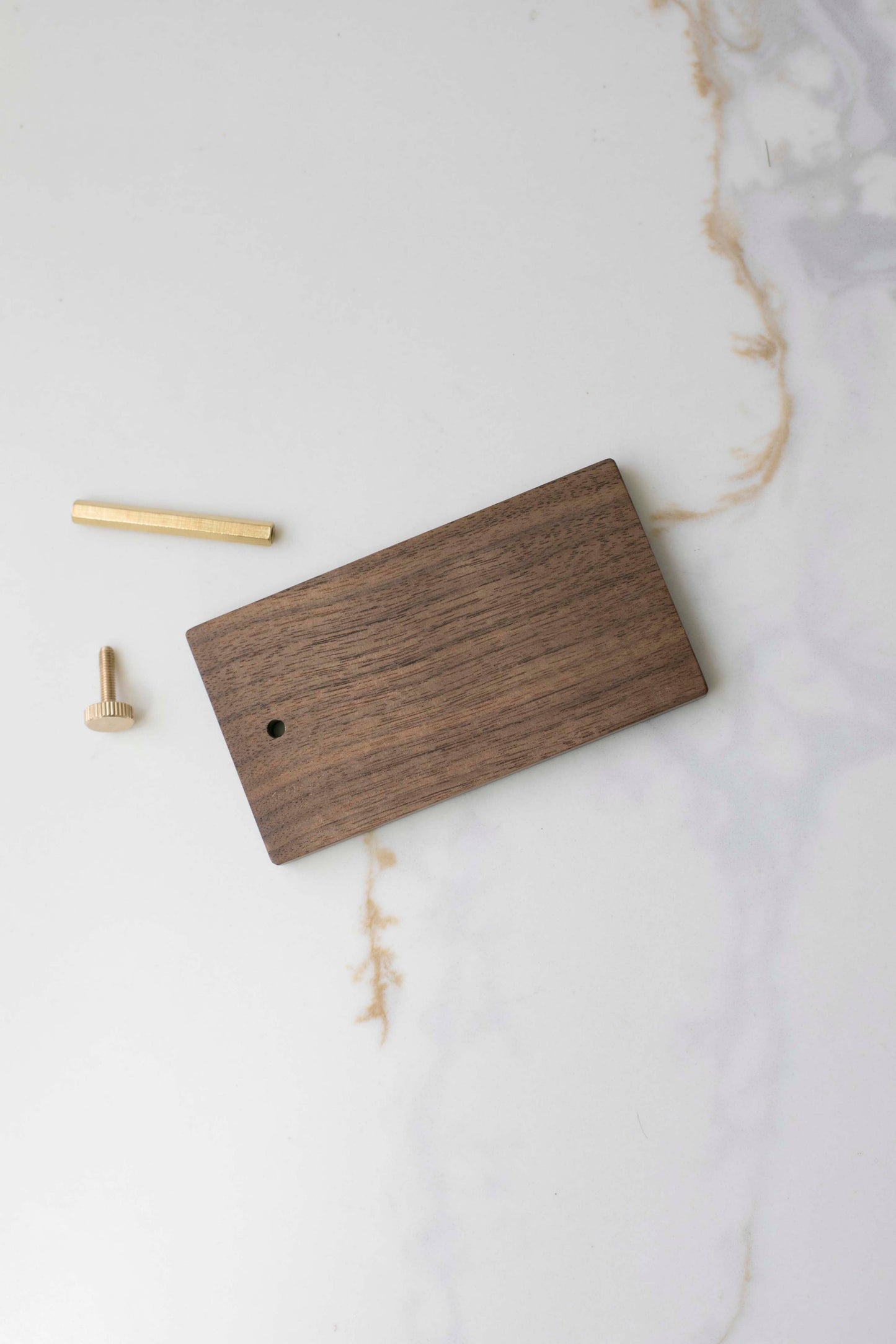 Wooden Name Card & Note Holder