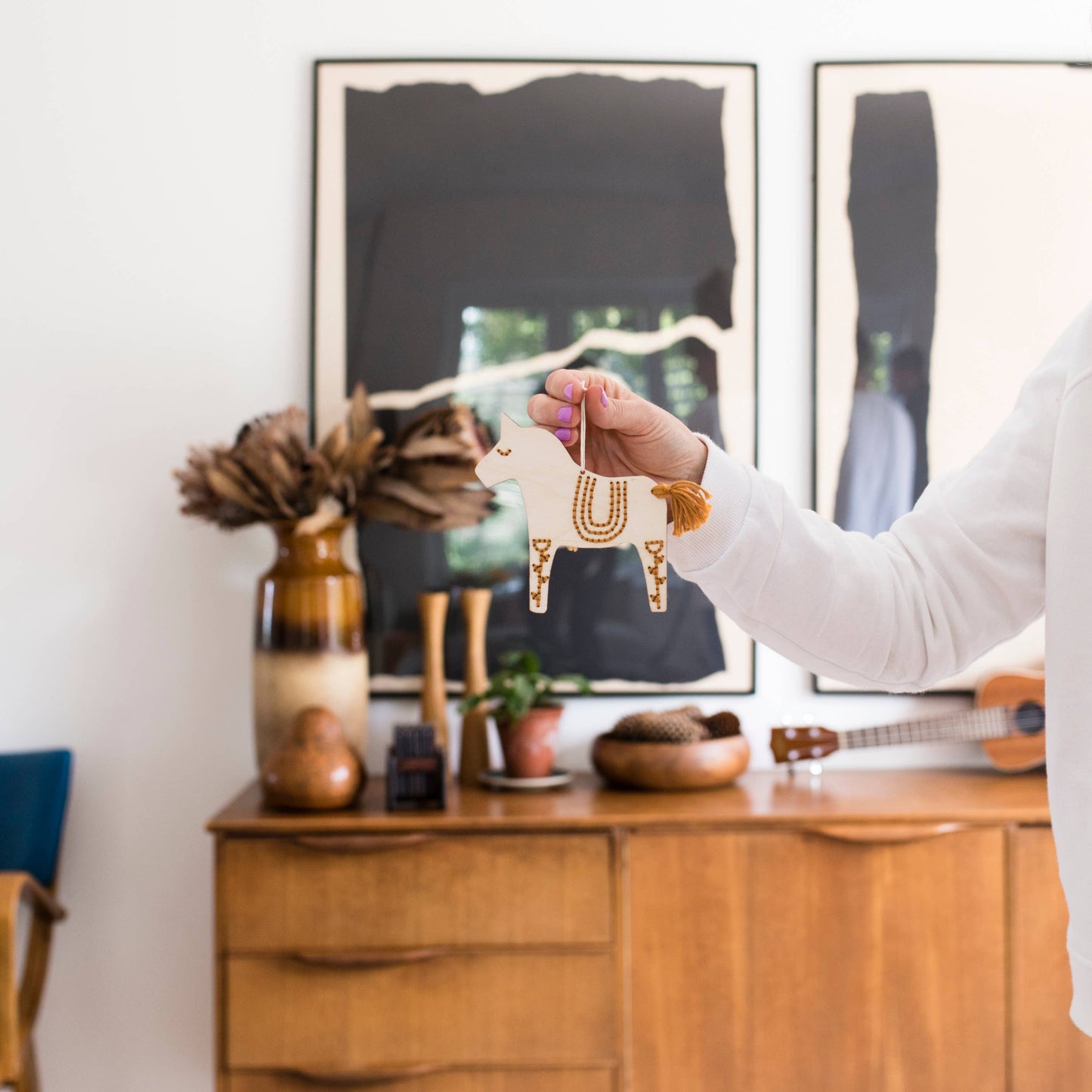 Dala Horse Embroidery Kit