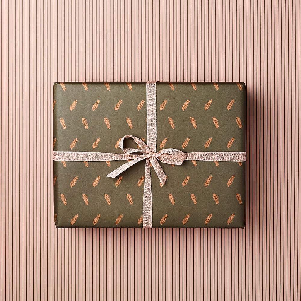 Stripe & Spruce Christmas Wrap